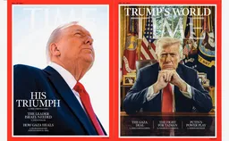 Time после критики Трампа заменил фотографию президента на обложке