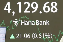 12月26日主要外汇牌价和韩国综合股价指数