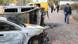 ВСУ атаковали две АЗС в Энергодаре, один из выездов в город перекрыт