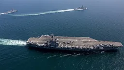 Американские военные сбили иранский дрон, который приблизился к авианосцу USS Abraham Lincoln в Аравийском море