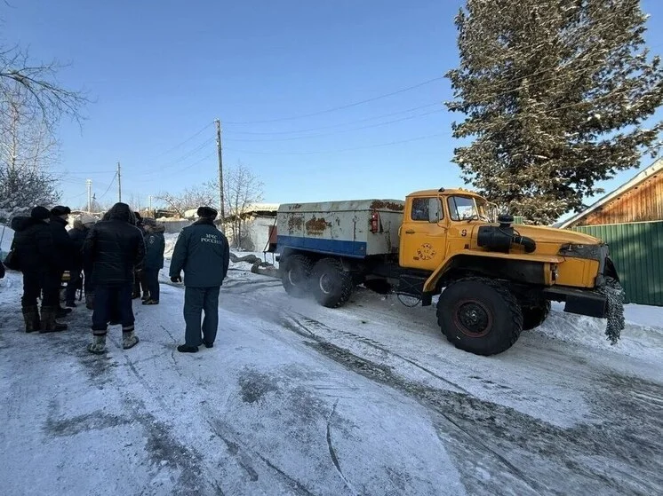 В Бодайбо введен режим ЧС