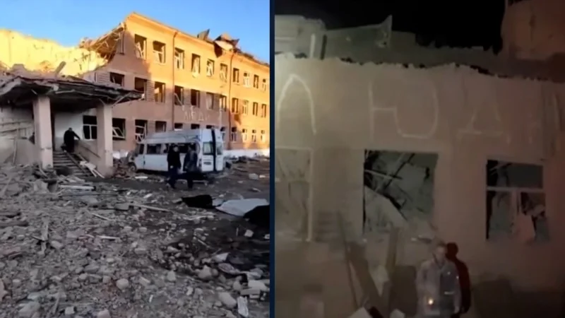 Год назад в результата удара по российской школе-интернату в Судже погибли мирные жители