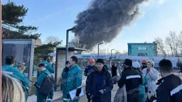 После пожара на «Нижнекамскнефтехиме» на связь не вышли девять человек