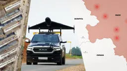 Россия развернула пять площадок для запуска «Шахедов» вблизи границы с Беларусью