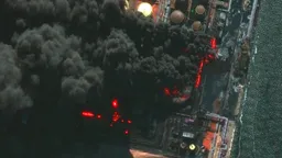 В порту Усть-Луги устранили последствия очередной атаки беспилотников