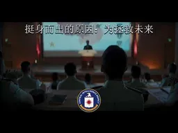 #CIA 喊话 #中国  #军人 ：挺身而出 拯救未来