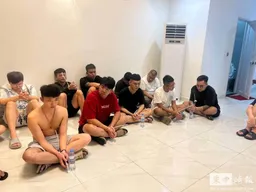 柬埔寨金邊詐團據點被抄了 23台灣人「上束帶」乖乖坐好