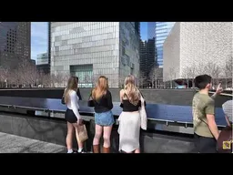 華爾街一日遊，在911紀念館前有感而發！
