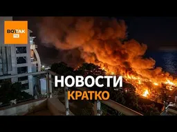 Дроны парализовали Сочи и Махачкалу. Удары по поездам в Киеве и Днепре  / Вот Так. Кратко