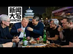 公关特朗普？ 绕开白宫正门！懂王带鹰派回归，这16位巨鳄如何替北京踩死刹车？ 【新闻大写】