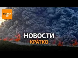 Атака на Подмосковье: горят склады. Огромные очереди на заправках / Вот Так. Кратко