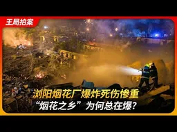 浏阳烟花厂爆炸死伤惨重，“烟花之乡”为何总在爆？｜王局拍案20260506