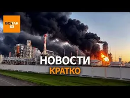 Атака на НПЗ в Перми и заводу "Искра" в Ульяновске. ЧП на учениях в Казахстане / Вот Так. Кратко
