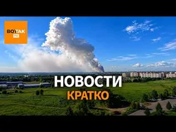 Пожар под Петербургом. Атака на нефтяной порт Усть-Луга и базы "Ozon" / Вот Так. Кратко
