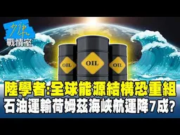陸學者：全球能源結構恐重組　石油運輸荷姆茲海峽航運降7成？#少康戰情室 20260302-4 #高嘉瑜 #李永萍 #賴士葆 #林郁方 #江怡臻