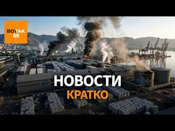Удар по Черноморскому флоту в Новороссийске. Топливный кризис на юге России / Вот Так. Кратко