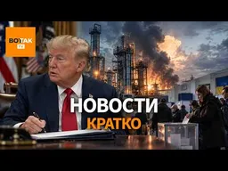 Трамп подписал исторический указ против РФ. Атаки дронов и выборы / Вот Так. Кратко