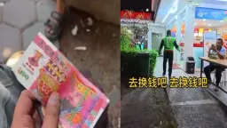 #中国网红 海外闹事 拿 #冥币 戏弄当地人惹众怒