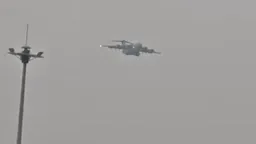特习会将至 美军C-17运输机接连抵达北京