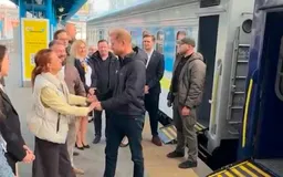 Принц Гарри прибыл в Киев с неанонсированным визитом