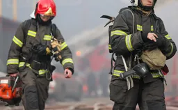 Задымление возникло на чердаке военного учебного заведения в Москве