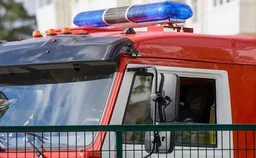 Объект предприятия горел после атаки БПЛА в Воронежской области