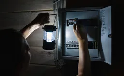 В Курской области около 5 тысяч человек остались без света в результате удара по электроподстанции