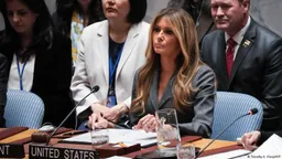 Мелания Трамп впервые председательствовала на Совбезе ООН