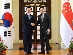 韩新首脑举行会谈 李在明：携手共渡超级不确定性时代