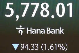 4月9日主要外汇牌价和韩国综合股价指数