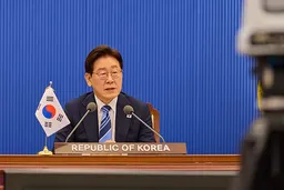 李在明出席霍尔木兹海峡视频峰会