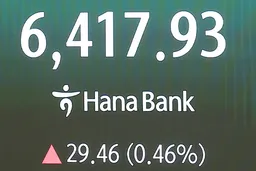 4月22日主要外汇牌价和韩国综合股价指数