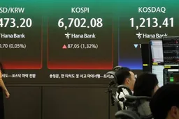 韩国综合股价指数连续2日突破6600点，创下历史新高