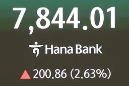 5月13日主要外汇牌价和韩国综合股价指数
