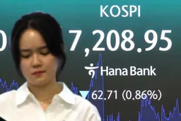5月20日主要外汇牌价和韩国综合股价指数