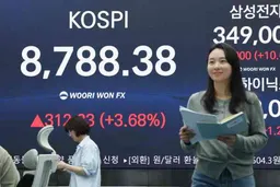 6月1日主要外汇牌价和韩国综合股价指数