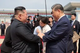 金正恩就中国共产党成立105周年向习近平致贺电
