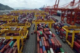 韩国6月出口首破1000亿美元大关 半导体出口达400亿美元