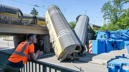 Один человек погиб при столкновении товарных поездов в Мюнхене