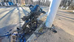 В Улан-Удэ иномарка сбила подростков на мотоцикле