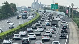不斷更新／中秋連假首日南下車潮凌晨湧現 國道避開9地雷路段