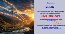 В Кыргызстане зафиксирован рекордный уровень суточного потребление электроэнергии