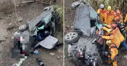 阿美麻糬董事長自撞亡！衝破護欄墜3米陸橋