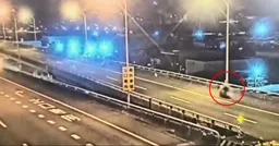 機車闖國道！24歲男拒檢逃逸 不明原因棄車墜橋身亡