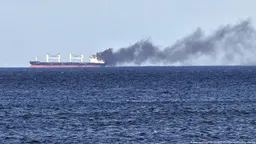 После удара россйского дрона у берегов Румынии затонуло грузовое судно