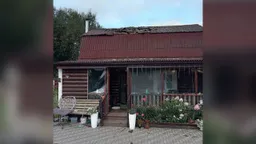 В Подмосковье дрон упал на частный дом. Пострадали женщина и ребенок