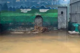 洪水过后，民营贵港动物园艰难求生