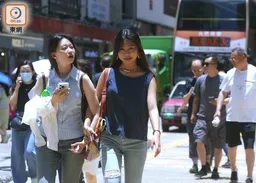 日間短暫時間有陽光及炎熱　市區最高32°C