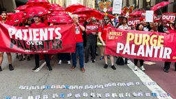Нет слежке: медсестры США протестуют против Palantir