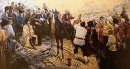 Художник Азат Мырадов создает триптих «Священная Кааба» в Туркменистане